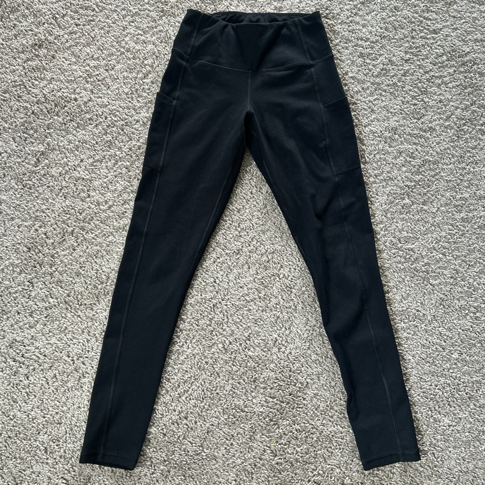 Sleek Black High-Waist Leggings